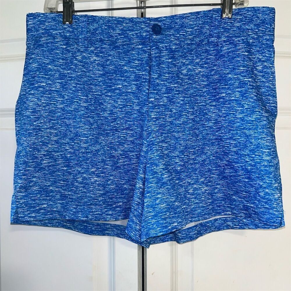 Reel Legends Women's Utility Shorts Size 10 Blue Activewear